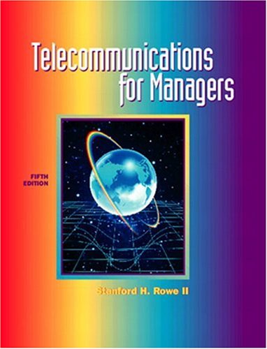 Imagen de archivo de Telecommunications for Managers (5th Edition) a la venta por HPB-Red