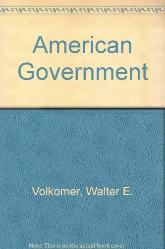 Stock image for American Government for sale by Better World Books