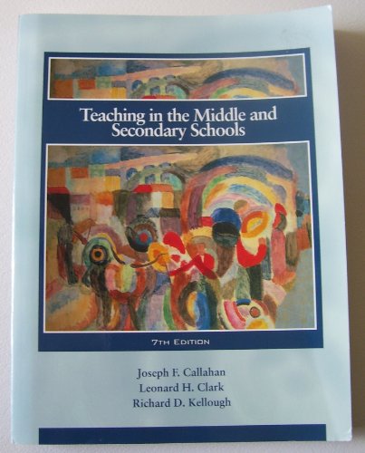 Beispielbild fr Teaching in the Middle and Secondary Schools (7th Edition) zum Verkauf von HPB-Red