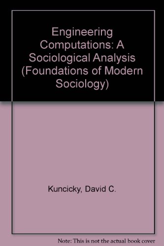 Engineering Computations (9780130295125) by Kuncicky, David C.; Schwartz