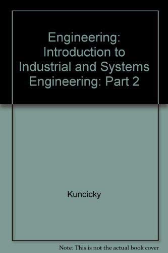 Immagine dell'editore per Engineering: Introduction To Industrial And Systems Engineering venduto da Romtrade Corp.