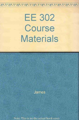 EE 302 Course Materials (9780130295729) by Xox