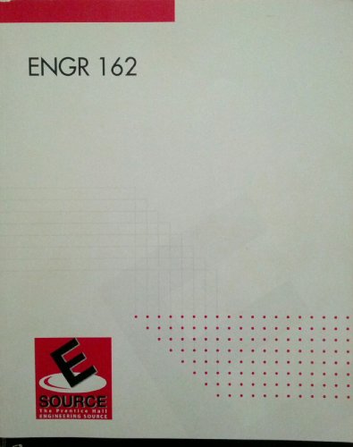 Stock image for Engr 162 for sale by Basi6 International