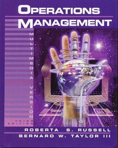 Beispielbild fr Operations Management with Multimedia CD (3rd Edition) zum Verkauf von Starx Products