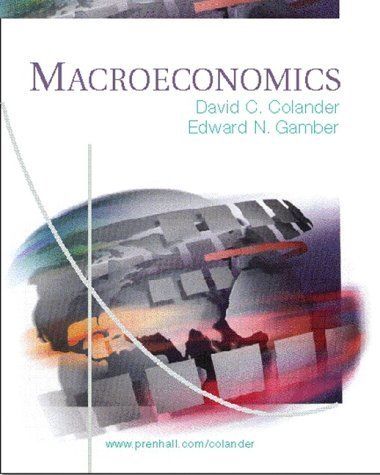 Macroeconomics with CD-ROM {FIRST EDITION}