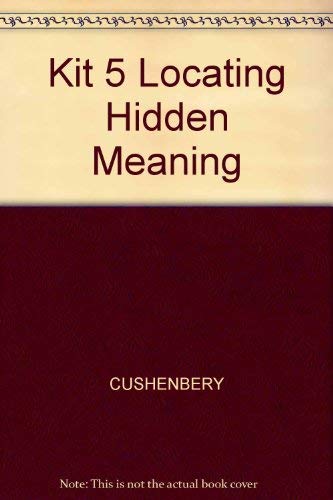 9780130303943 Kit 5 Locating Hidden Meaning AbeBooks CUSHENBERY 