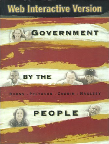 Beispielbild fr Government by the People-Web Interactive Edition (18th Edition) zum Verkauf von SecondSale