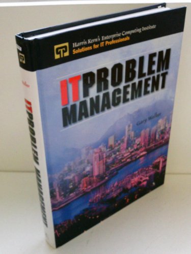 Imagen de archivo de IT Problem Management a la venta por Better World Books Ltd