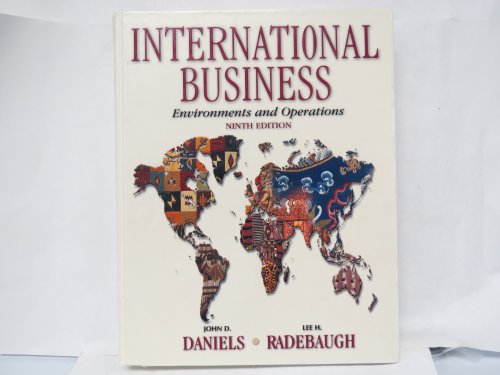 Beispielbild fr International Business: Environments and Operations zum Verkauf von Anybook.com