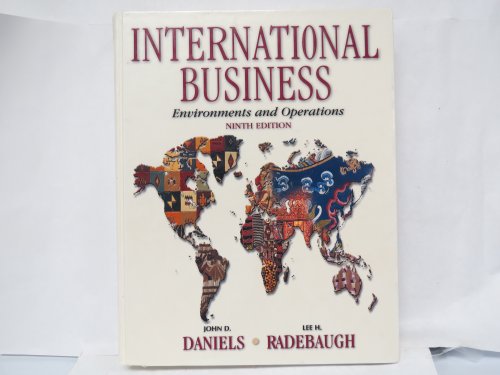 Immagine dell'editore per International Business : Environments and Operations venduto da Better World Books