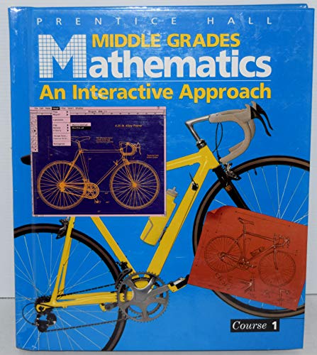 Beispielbild fr Middle Grades Math Course 1 PE zum Verkauf von Better World Books