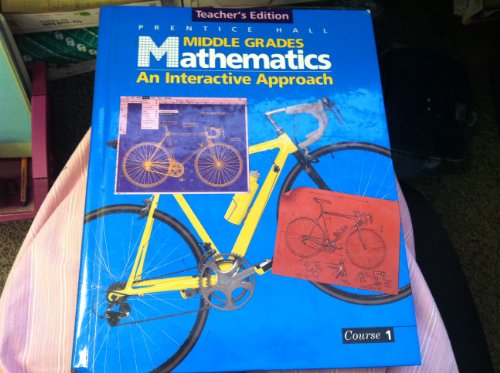 Stock image for Prentice Hall Middle Grades Mathematics Interactive Approach Course 1 6Th Grade Teacher Edition 1995 Isbn 0130311138 for sale by SecondSale