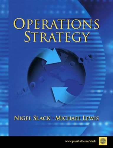 9780130313867: Operations Strategy