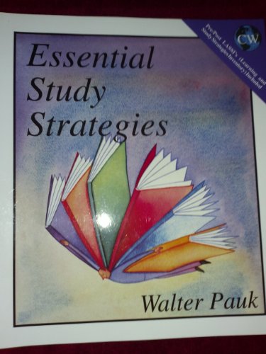 9780130314161: Essential Study Strategies