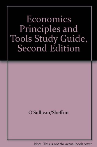 Beispielbild fr Economics : Principles and Tools zum Verkauf von Better World Books