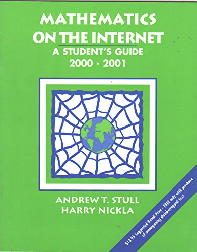 9780130315717: Mathematics on Internet 1999-2 (Math on the Internet: A Students Guide)
