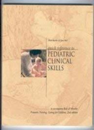 9780130323040: Quick Reference to Pediatric Clinical Skills