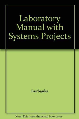 Imagen de archivo de Laboratory Manual with Systems Projects a la venta por Books Puddle