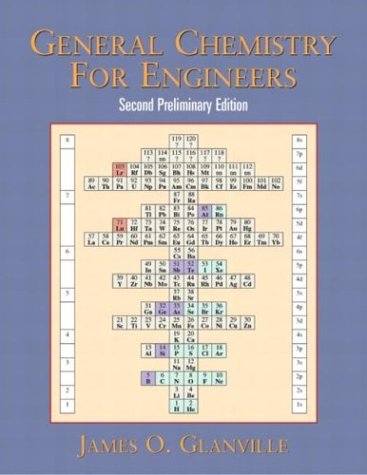 Stock image for General Chemistry for Engineers (Second Preliminary Edition) for sale by HPB-Red