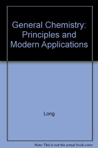 Stock image for General Chemistry: Principles and Modern Applications for sale by HPB-Red