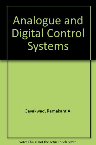 9780130326737: Analogue and Digital Control Systems
