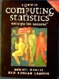 A Guide to Computing Statistics With Spss Release 10 for Windows: With Supplements for Releases 8 and 9 (9780130326850) by Howitt, Dennis; Cramer, Duncan