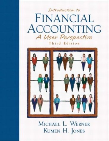 9780130327598: Introduction to Financial Accounting:A User Perspective: United States Edition
