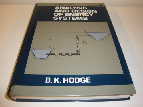 9780130327802: Analysis and Design of Energy Systems