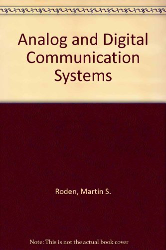 9780130328229: Analog and Digital Communication Systems