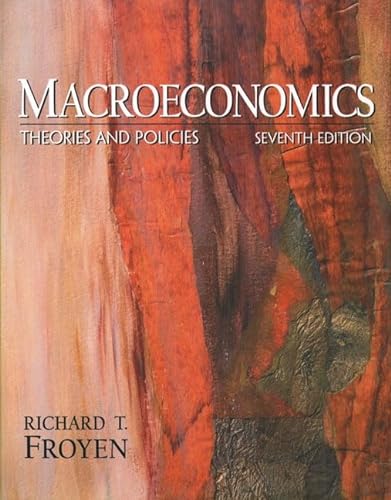 Imagen de archivo de Macroeconomics: Theories and Policies (7th Edition) a la venta por SecondSale