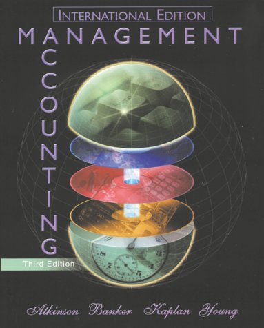 9780130328991: Management Accounting (International Edition)