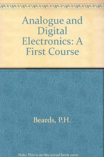 9780130329622: Analog and Digital Eletronics: A First Course