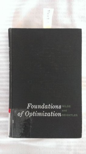 9780130330031: Foundations of Optimization..