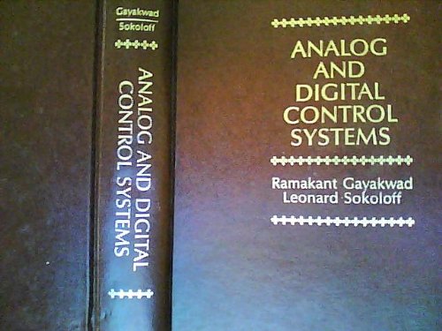 9780130330284: Analogue and Digital Control Systems