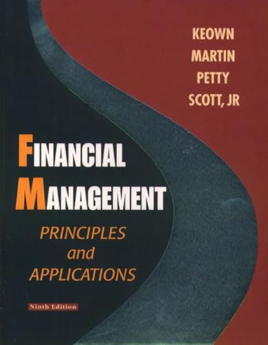 9780130333629: Financial Management: Principles and Applications: United States Edition