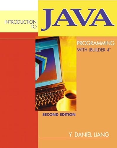 Stock image for Introduction to Java Programming with JBuilder 4/5/6/7 [With CDROM] for sale by ThriftBooks-Dallas