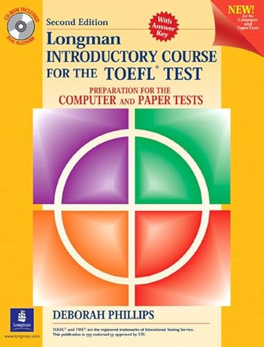 Beispielbild fr Longman Introductory Course for the TOEFL Test: Preparation for the Computer and Paper Tests [With CDROM] zum Verkauf von ThriftBooks-Atlanta