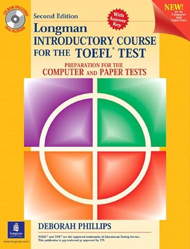 Stock image for Longman Introductory Course for the TOEFL Test: Preparation for the Computer and Paper Tests [With CDROM] for sale by ThriftBooks-Atlanta