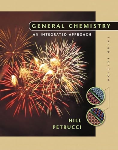 Imagen de archivo de General Chemistry: An Integrated Approach an Integrated Approach a la venta por ThriftBooks-Dallas