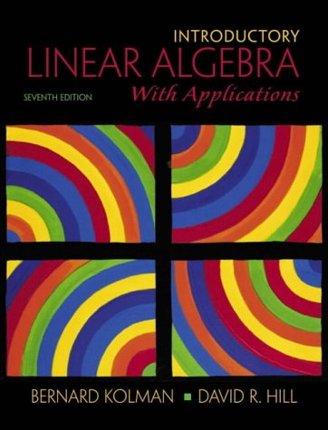9780130337061: Introductory Linear Algebra with Applications: International Edition