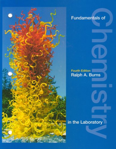 Beispielbild fr Fundamentals of Chemistry in the Laboratory zum Verkauf von BooksRun