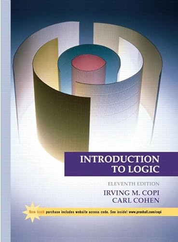 Imagen de archivo de Introduction to Logic a la venta por SecondSale