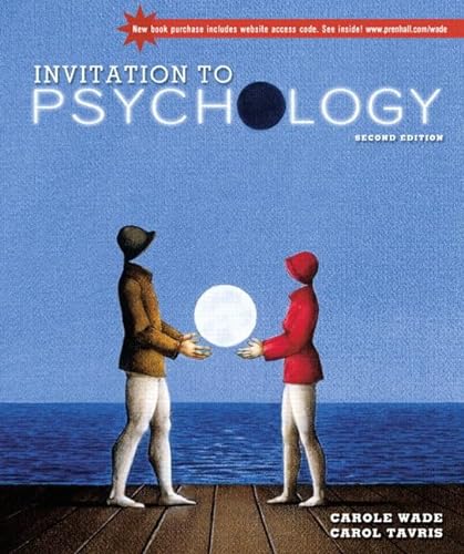 9780130338174: Invitation to Psychology
