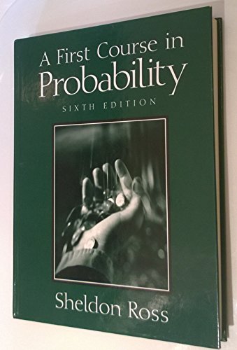 Beispielbild fr A First Course in Probability (6th Edition) zum Verkauf von BooksRun