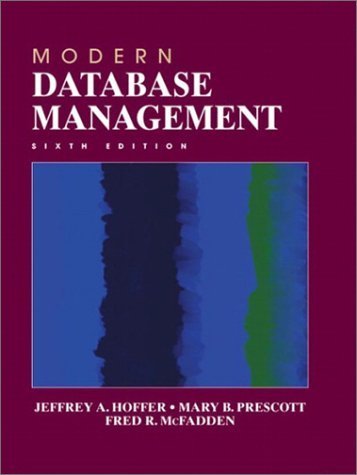 Imagen de archivo de Modern Database Management a la venta por Better World Books