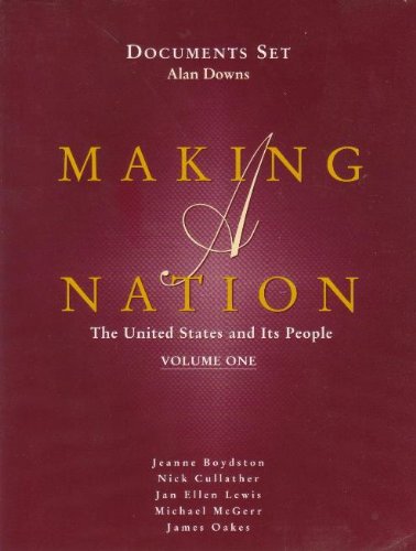 9780130339959: Documents Set: Volume 1 (Making a Nation: United States and Its people)