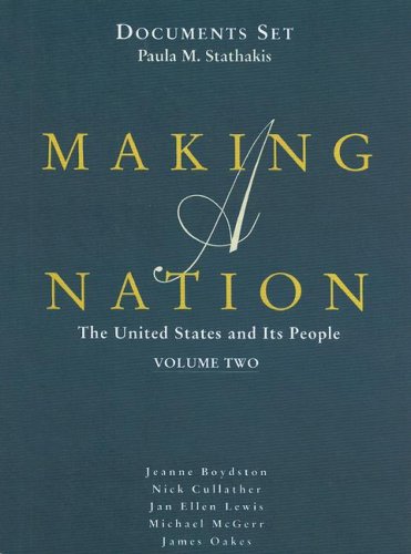 Stock image for Documents Set: Volume 2 (Making a Nation: United States and Its people) for sale by Iridium_Books
