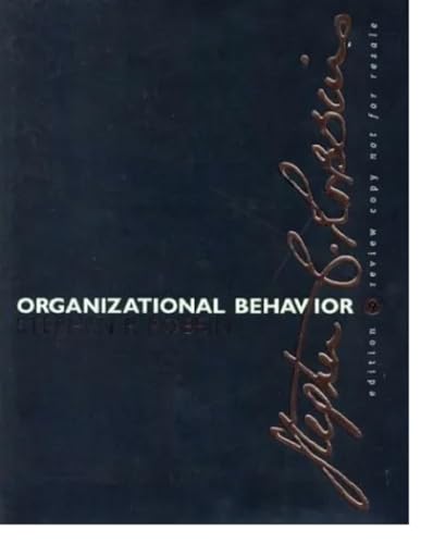 Stock image for Organizational Behavior-E-Business (9th Edition) for sale by The Maryland Book Bank