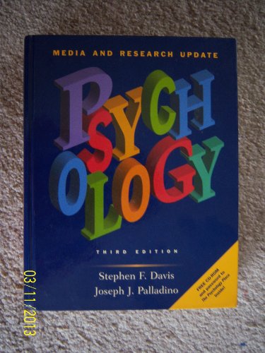 Imagen de archivo de Psychology-Media and Research Update [With CDROM] a la venta por ThriftBooks-Atlanta