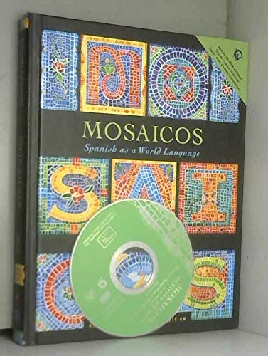 Beispielbild fr Mosaicos, Spanish As A World Language, Third Edition With Factory Sealed CD-ROM: Annotated Instructor's Ribboned Hardcover Edition (2002 Copyright) zum Verkauf von ~Bookworksonline~